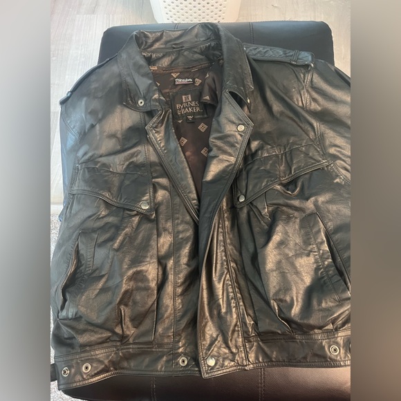 Byrnes as Baker Leather Jacket, nice and warm (thinsulate) - Picture 3 of 7